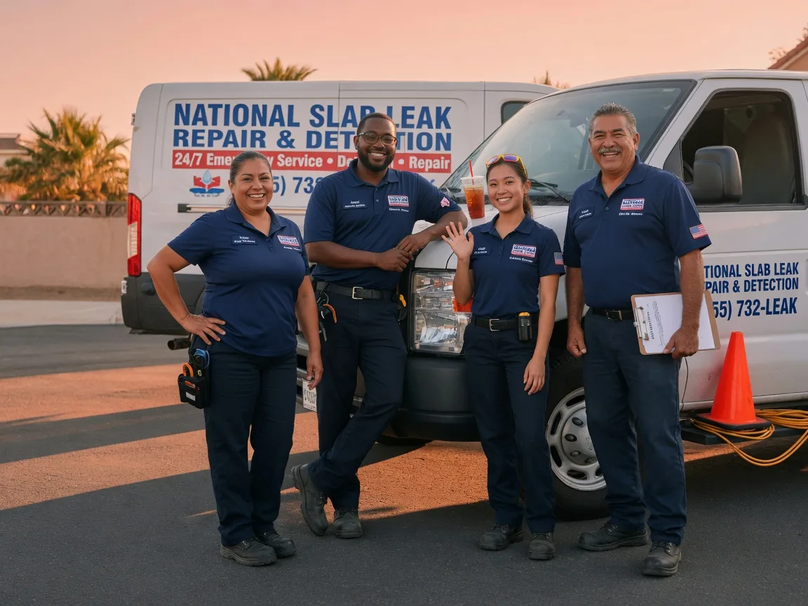 Slab Leak Detection company in Sainte Marie, IL