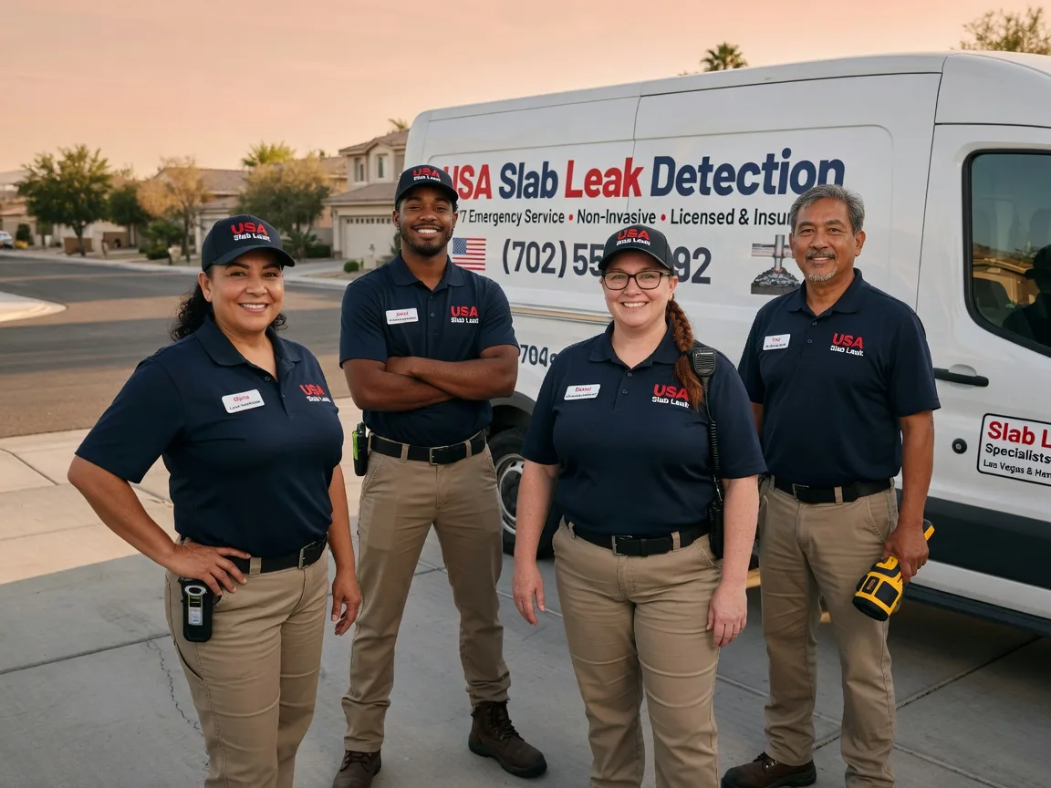 Slab Leak Repair company in Sainte Marie, IL